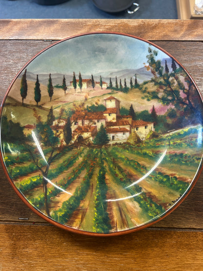 Multicolor CMG Vineyard Bowl Portugal, 9 1/2"