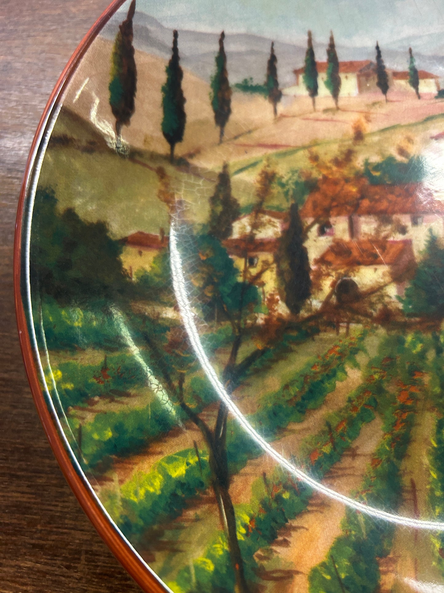 Multicolor CMG Vineyard Bowl Portugal, 9 1/2"