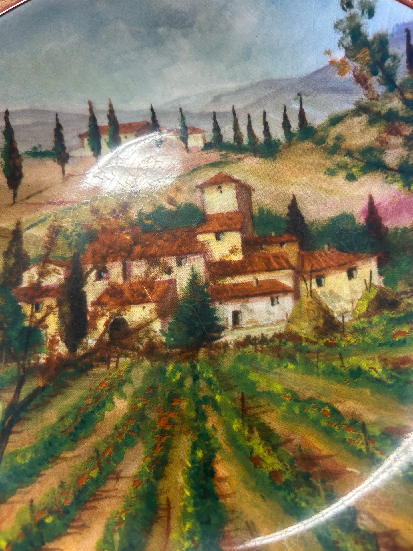 Multicolor CMG Vineyard Bowl Portugal, 9 1/2"