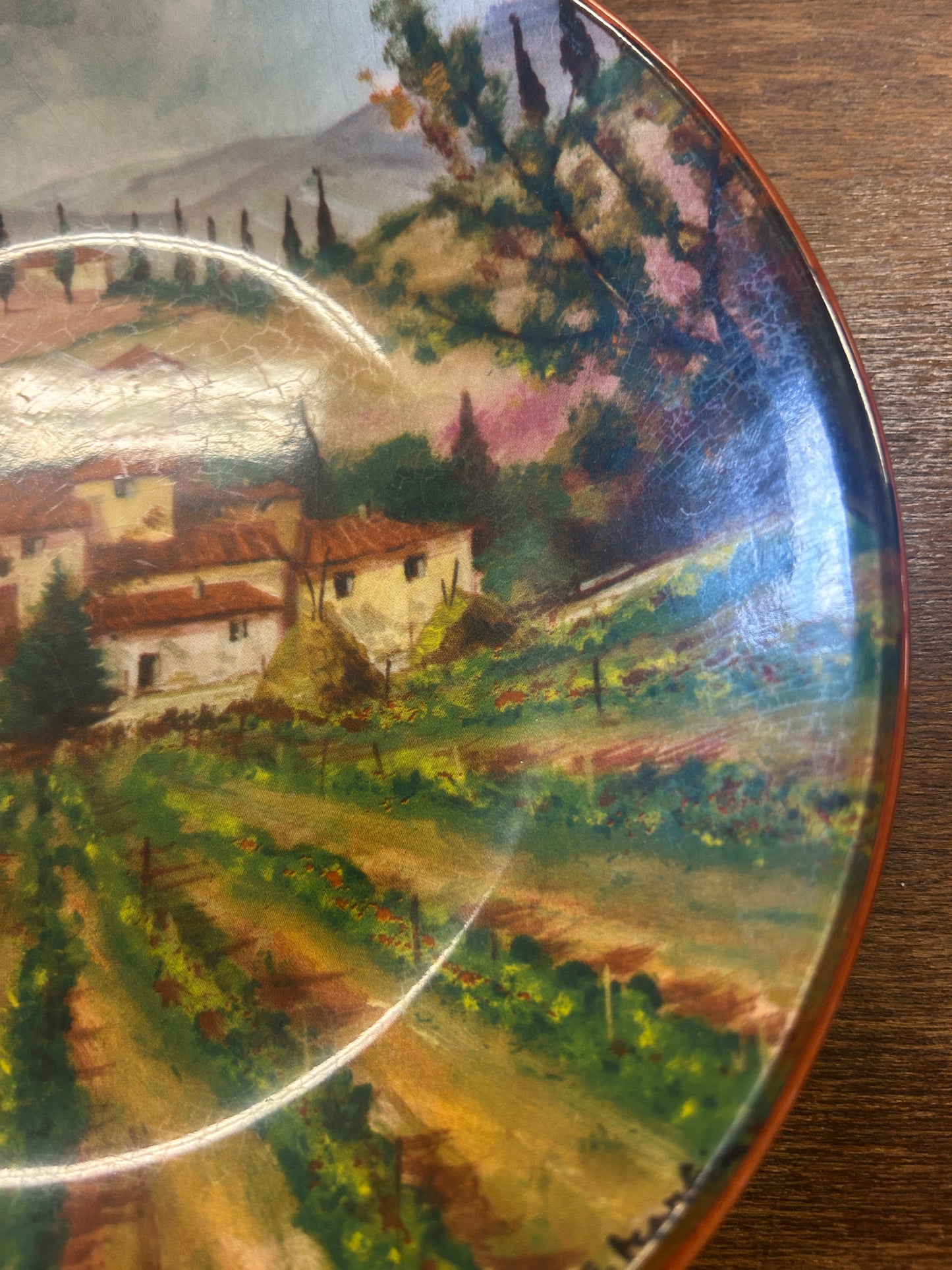 Multicolor CMG Vineyard Bowl Portugal, 9 1/2"
