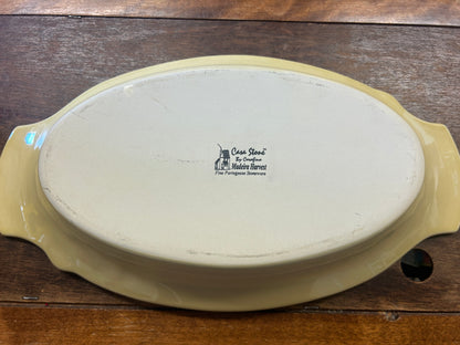 Gold Casafina Madeira Harvest Baker Portugal, 16"