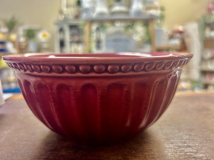 Cranberry At Home Homestead Bowl RETIRED, 6 3/4"