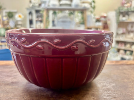 Cranberry Home & Garden Party Country Garden Bowl, 7 3/4"