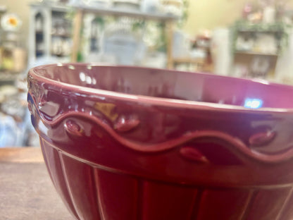Cranberry Home & Garden Party Country Garden Bowl, 7 3/4"