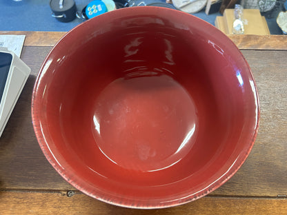 Cranberry Pier One Toscana Burgundy Bowl, 10"