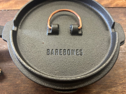 Black Barebones NEW 6" Cast Iron, 6"