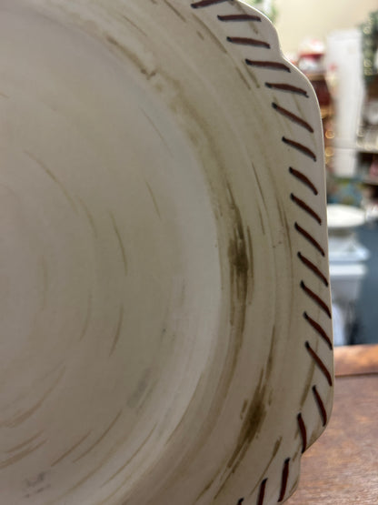 Beige Lenox Riverwood Plate Charger, 12 1/2"