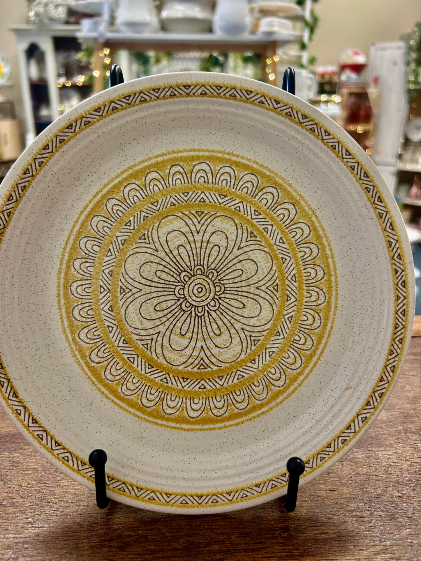 Yellow Franciscan Hacienda Gold Salad Plate, 8 1/4"