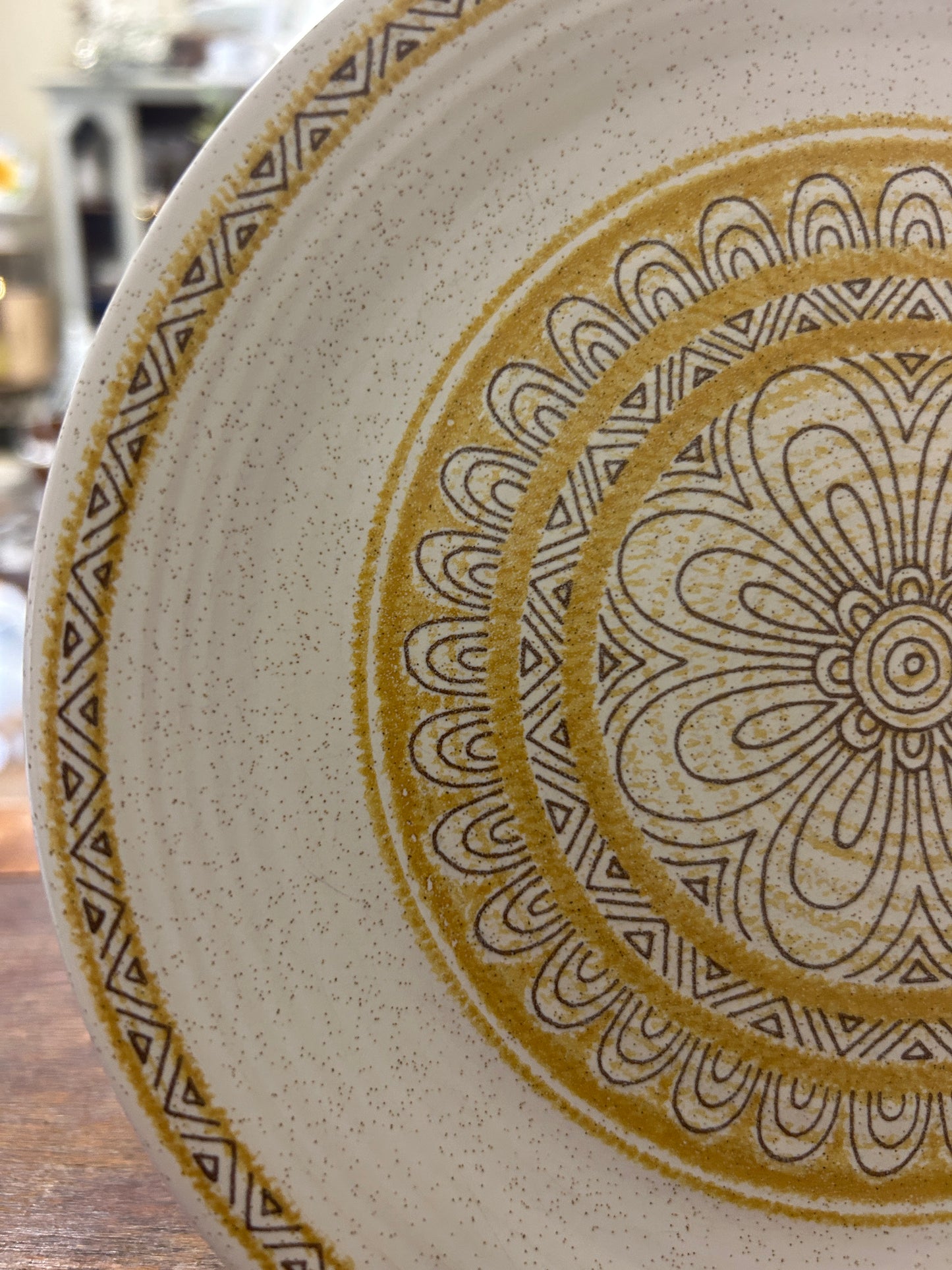 Yellow Franciscan Hacienda Gold Salad Plate, 8 1/4"