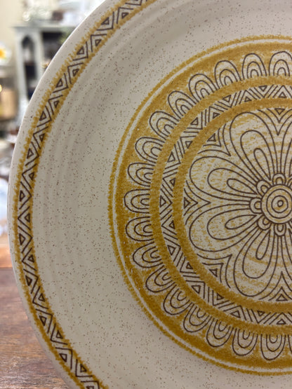 Yellow Franciscan Hacienda Gold Salad Plate, 8 1/4"