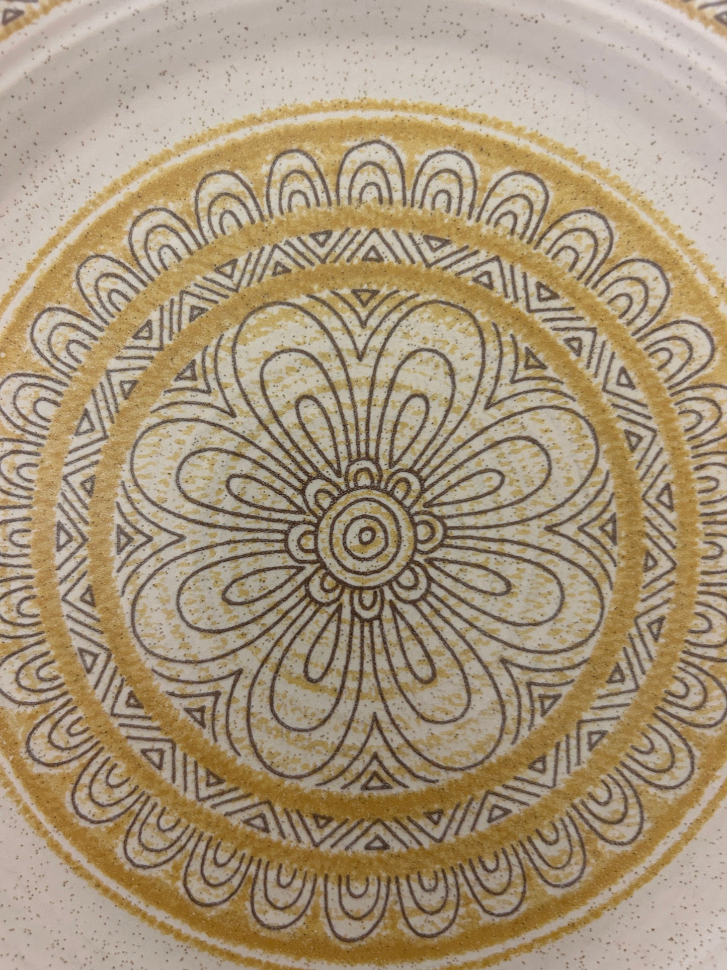Yellow Franciscan Hacienda Gold Salad Plate, 8 1/4"