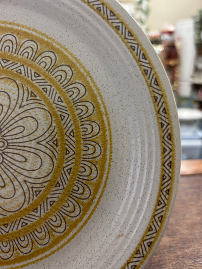 Yellow Franciscan Hacienda Gold Salad Plate, 8 1/4"