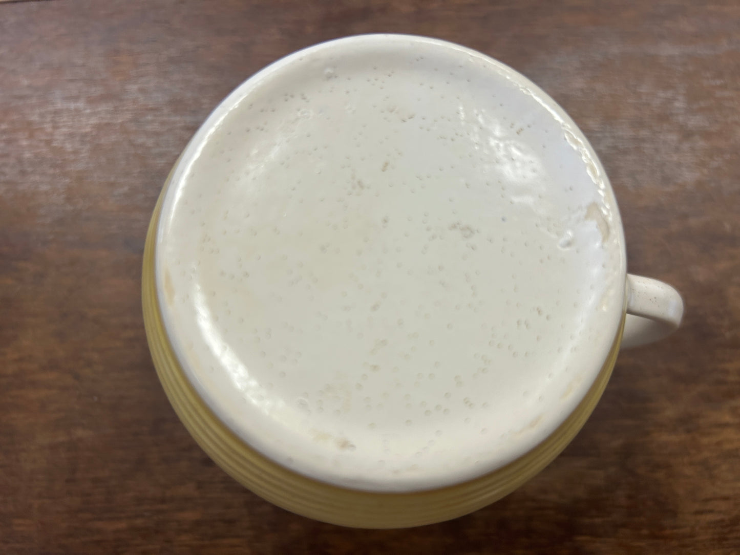 Yellow Franciscan Hacienda Gold Creamer, 4 1/2"