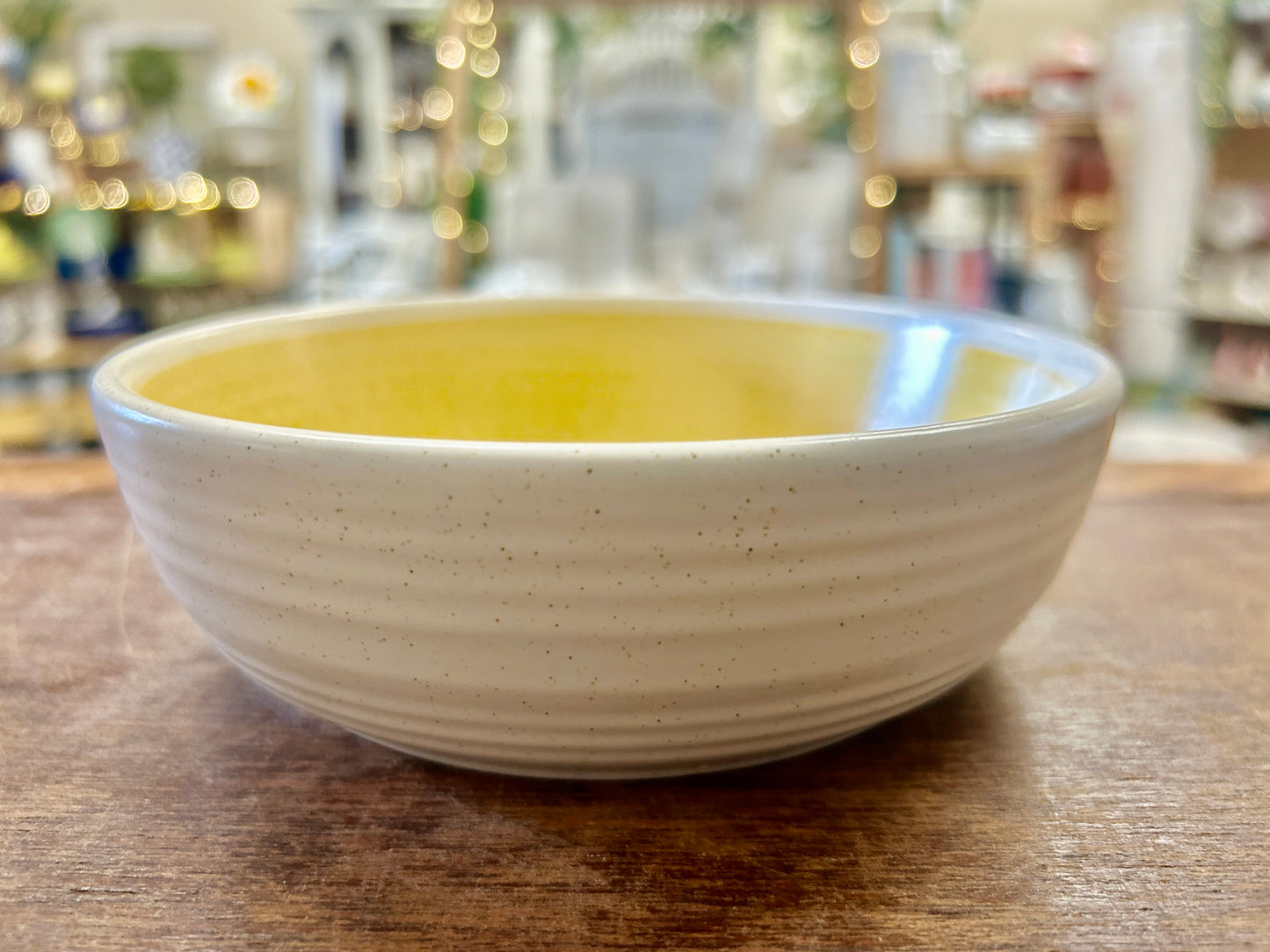 Yellow Franciscan Hacienda Gold Cereal Bowl, 6 1/4"