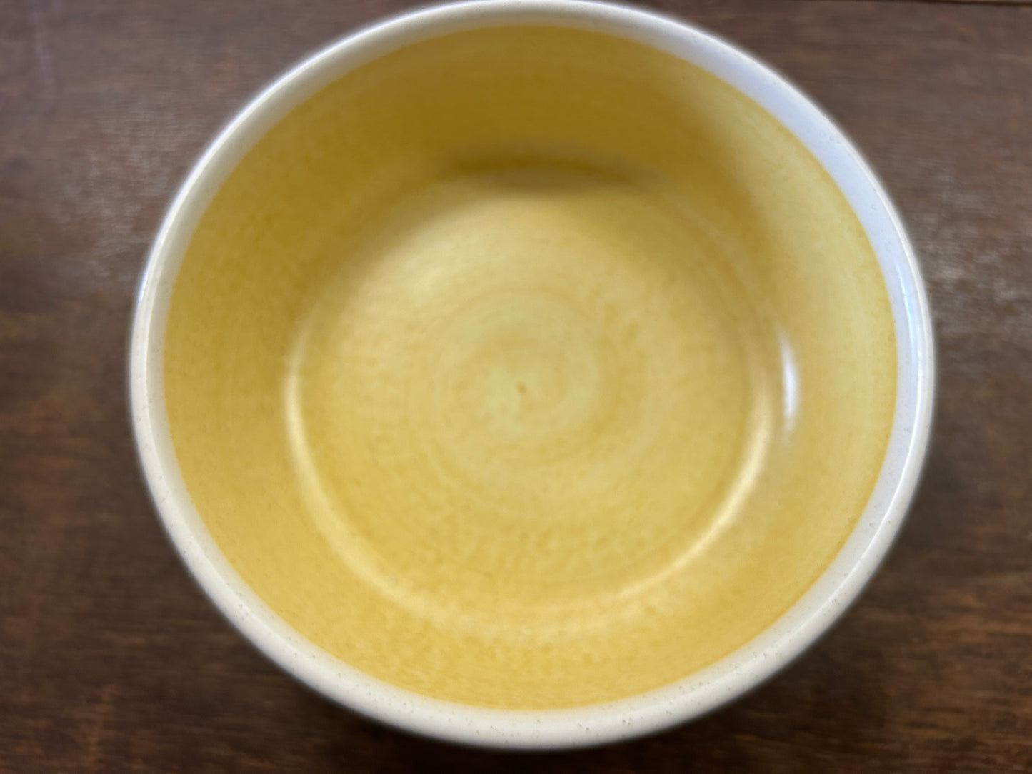 Yellow Franciscan Hacienda Gold Cereal Bowl, 6 1/4"