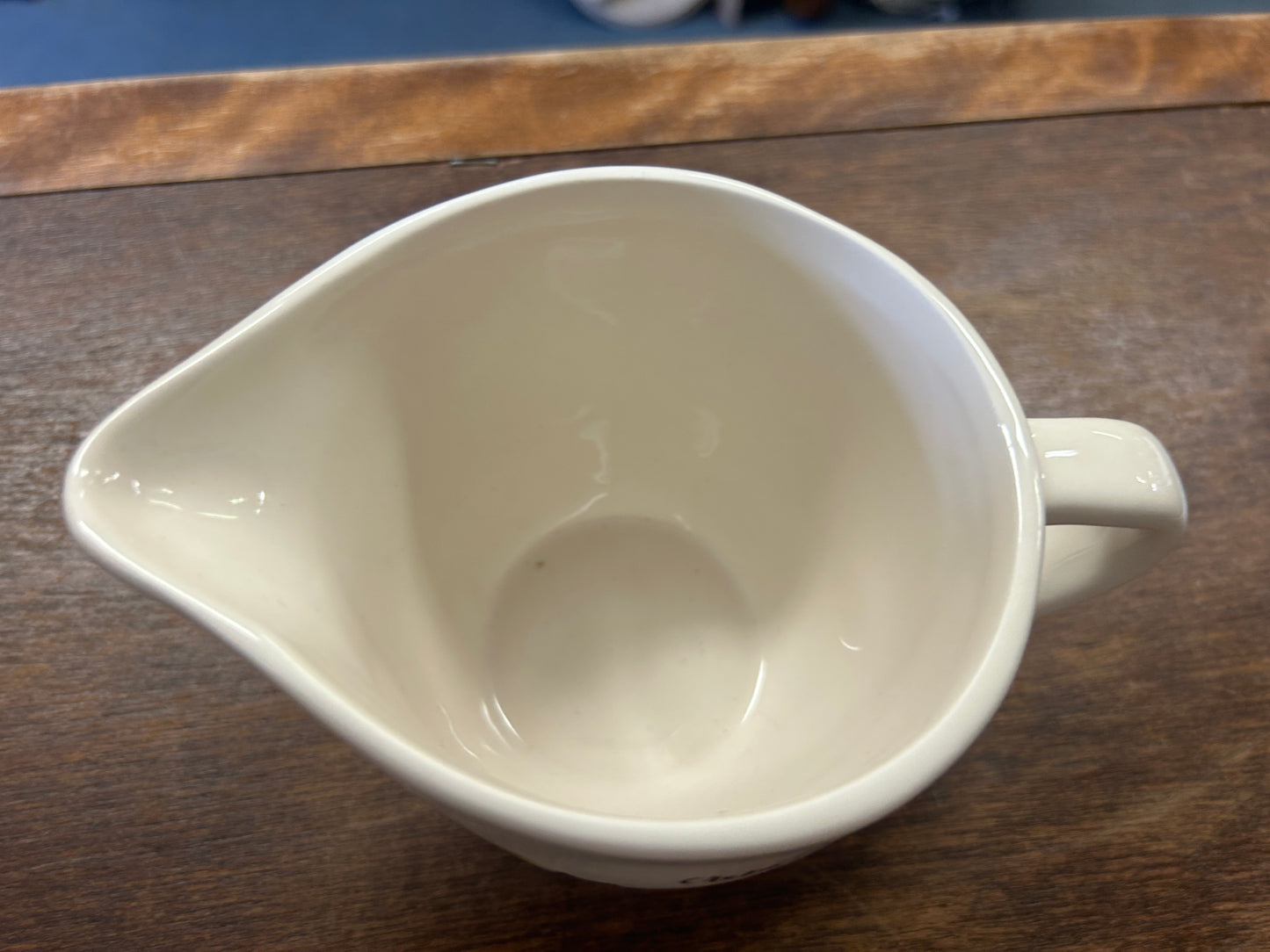 Multicolor Rae Dunn CREAM Flowers Creamer, 6 1/2"