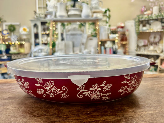 Cranberry Temptations 2 QT Baker w/ Lid, 2 QT