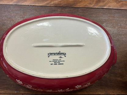 Cranberry Temptations 2 QT Baker w/ Lid, 2 QT