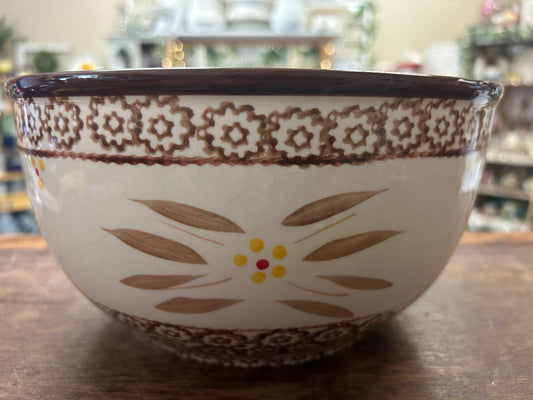 Brown Temptations Old World Bowl, 3.75 QT