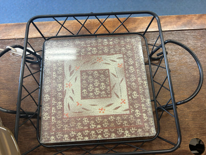 Olive Green Temptations 2 QT Baker, Lid, Rack, Trivet, 2 QT
