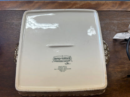 Olive Green Temptations 2 QT Baker, Lid, Rack, Trivet, 2 QT