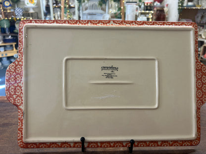 Orange Temptations Old World Platter, 16"