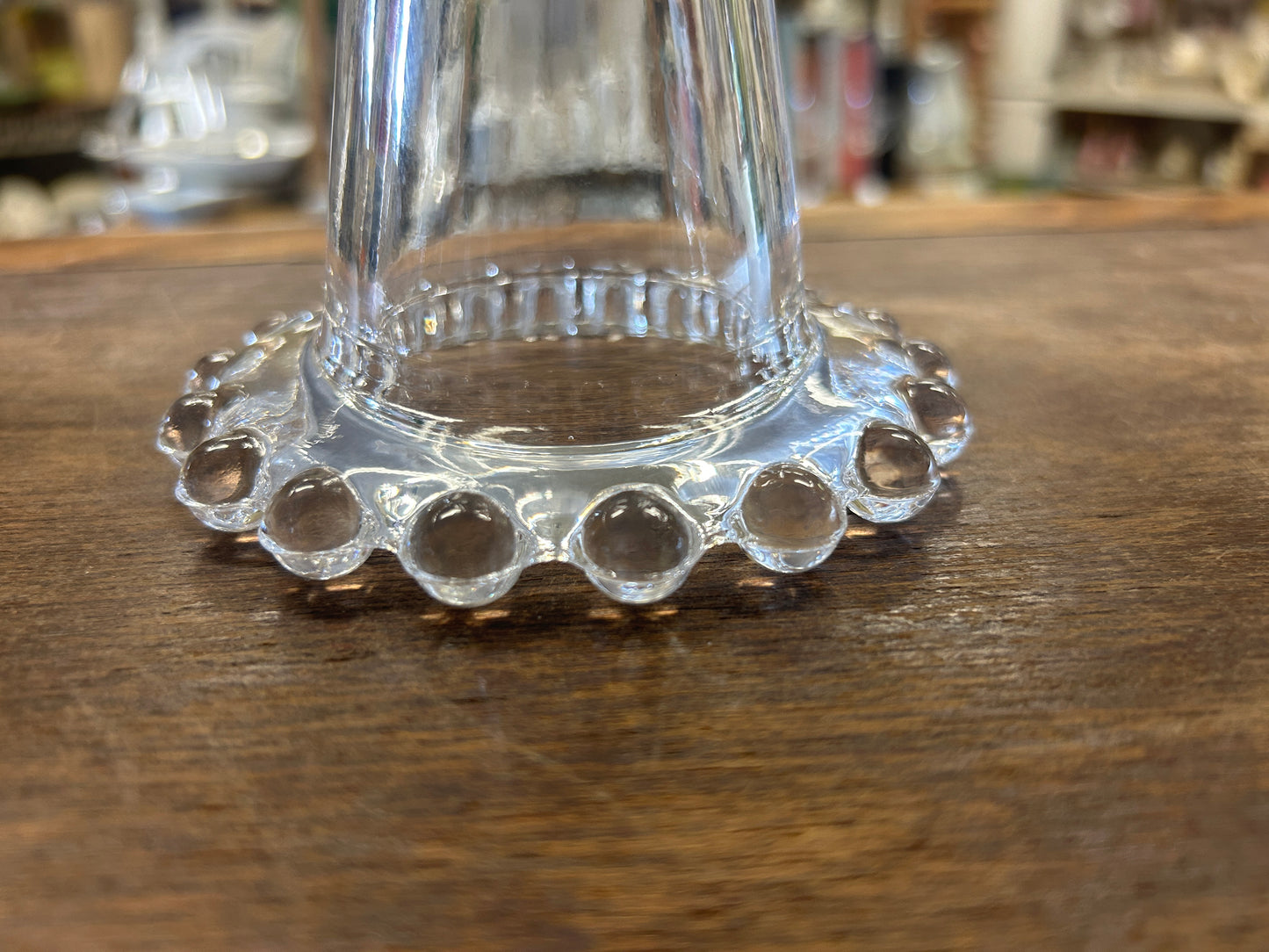 Clear Imperial Glass Co Candlewick Cake Stand, 11"