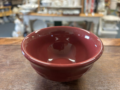 Longaberger Cranberry Bowl, 4 1/4"