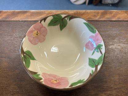 Multicolor Franciscan Desert Rose Bowl, 5 3/4"