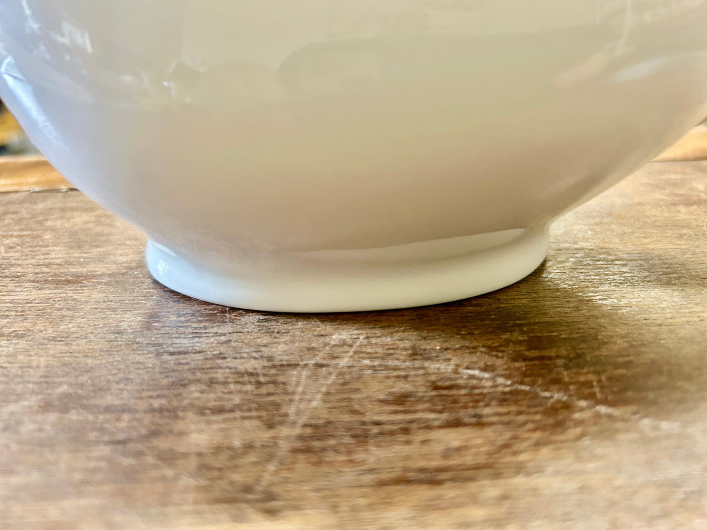Vista Alegre White Gravy Boat Portugal, 8 1/2"