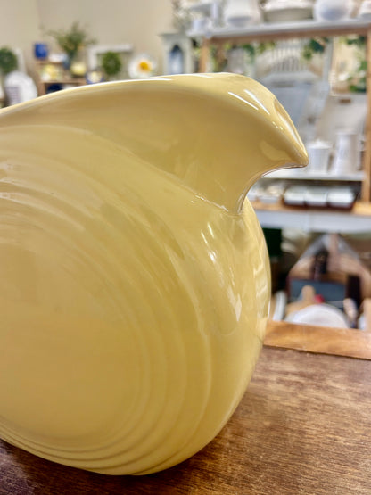 Fiestaware Yellow Pitcher, 7 1/4"