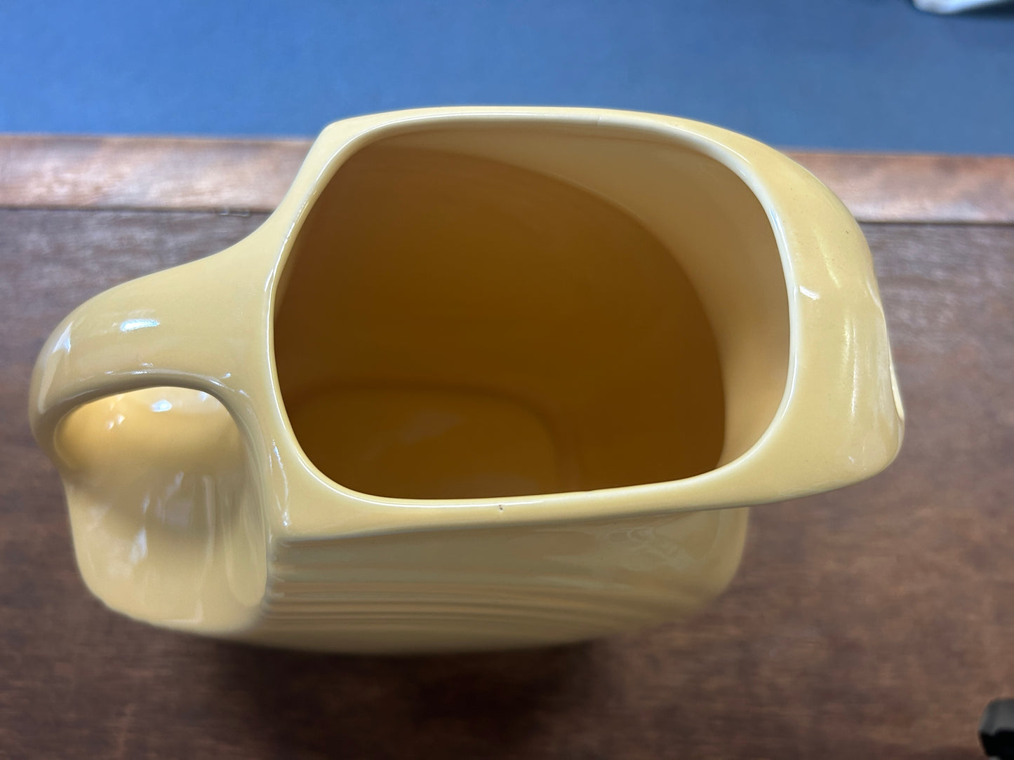 Fiestaware Yellow Pitcher, 7 1/4"