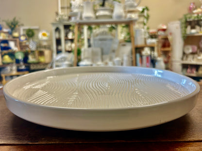 White Temptations Old World Lazy Susan, 13 1/2"