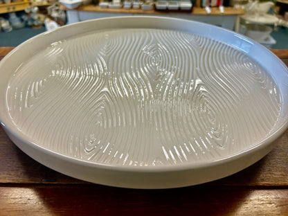 White Temptations Old World Lazy Susan, 13 1/2"