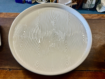 White Temptations Old World Lazy Susan, 13 1/2"
