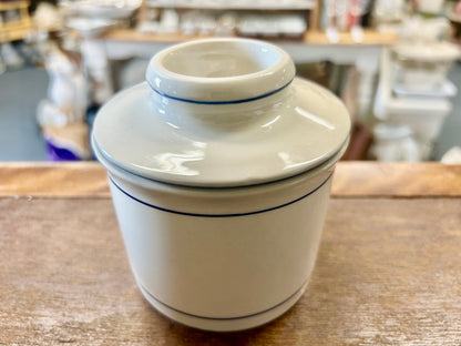 Blue & White Norpro French Butter Bell, 4 1/4"