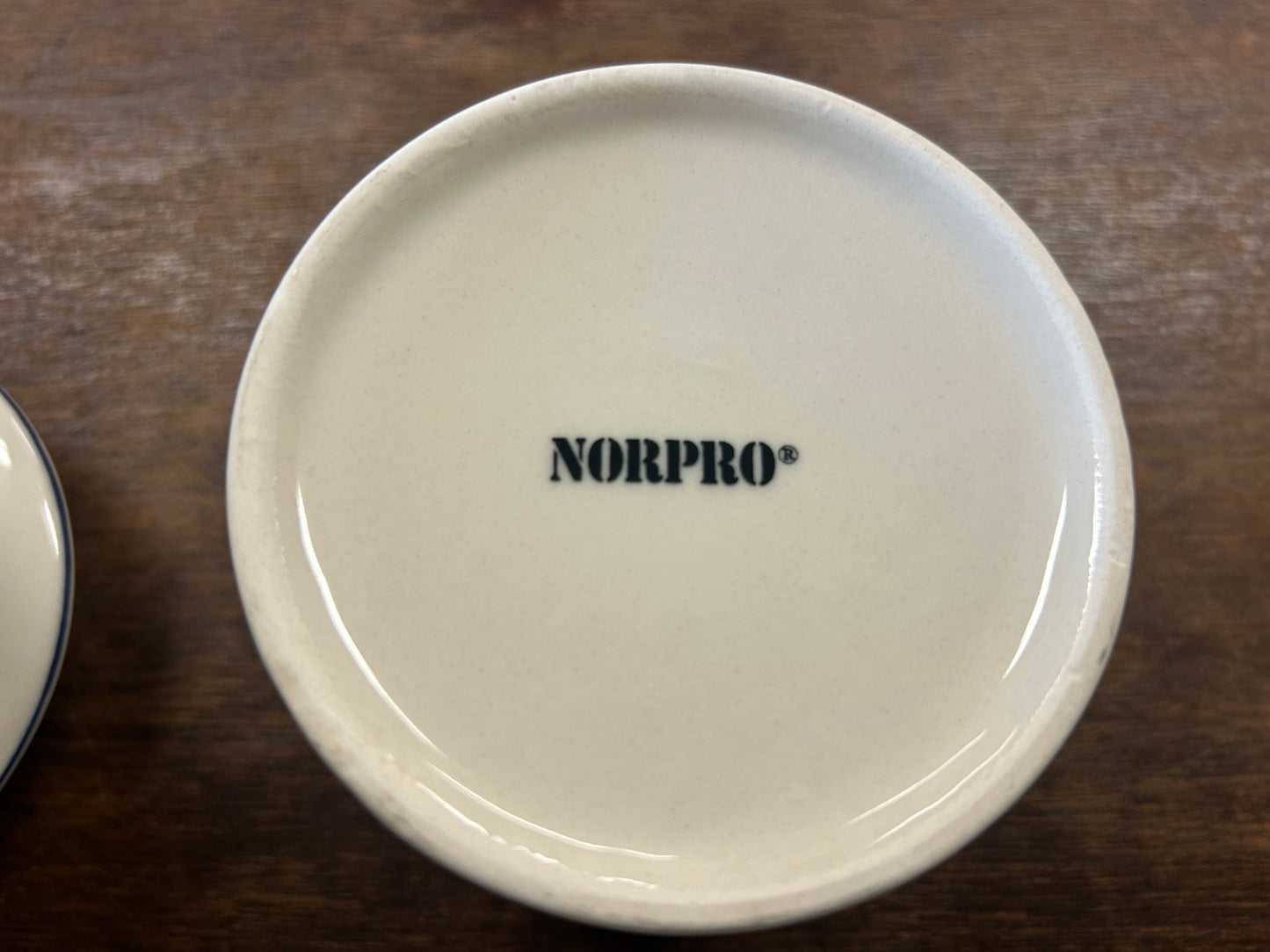 Blue & White Norpro French Butter Bell, 4 1/4"