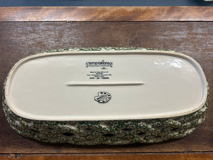 Green Temptations Old World Basket, 14 1/2"