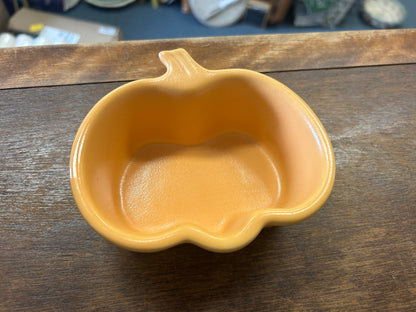 Orange Nantucket Pumpkin Bowl, 4 3/4"