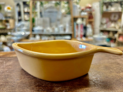 Gold Nantucket Leaf Bowl, 6 3/4"