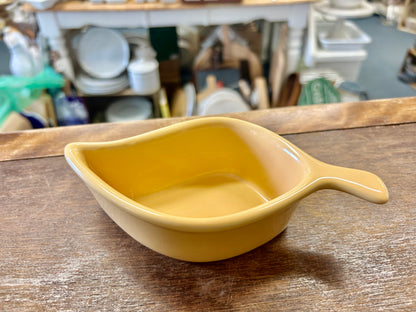 Gold Nantucket Leaf Bowl, 6 3/4"