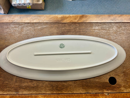 Pillivuyt White Porcelaine Platter France, 18"