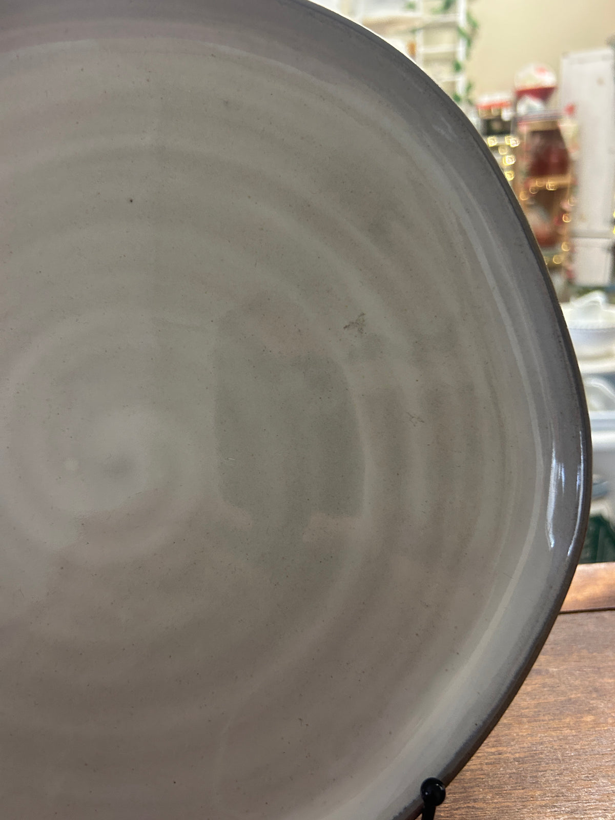 Cream Hearth & Hand Natural Dinner Plate, 10 3/4"