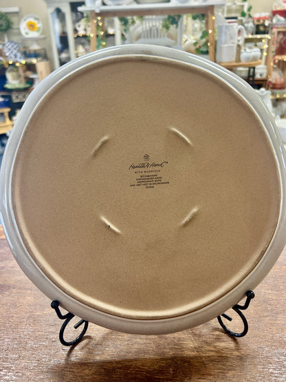 Cream Hearth & Hand Natural Dinner Plate, 10 3/4"