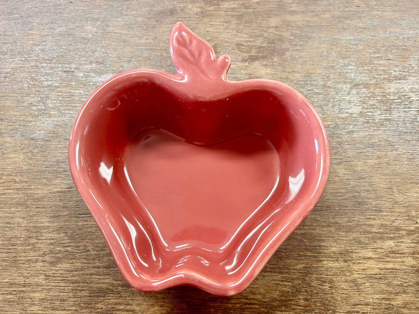Cranberry Nantucket Apple Bowl, 4 1/2"