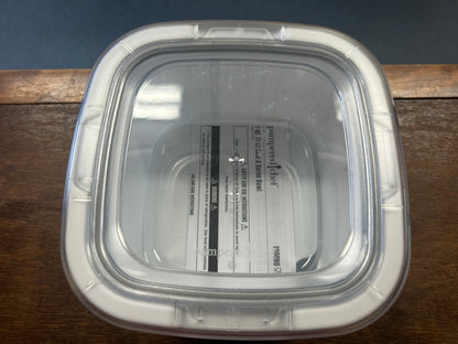 White Pampered Chef NEW 1 QT Cool & Serve Bowl, 1 QT