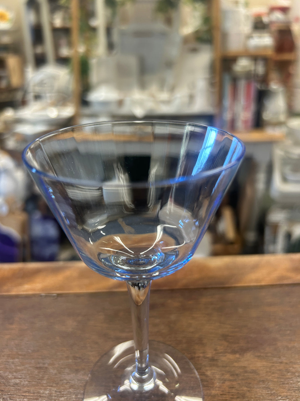 Blue Cordial Glass, 5 1/4"