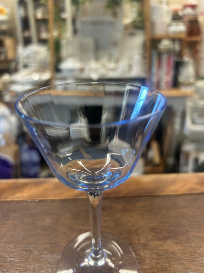 Blue Cordial Glass, 5 1/4"