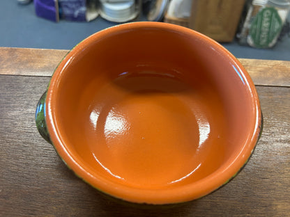 De Silva Green Bowl Handles Italy, 6 1/2"