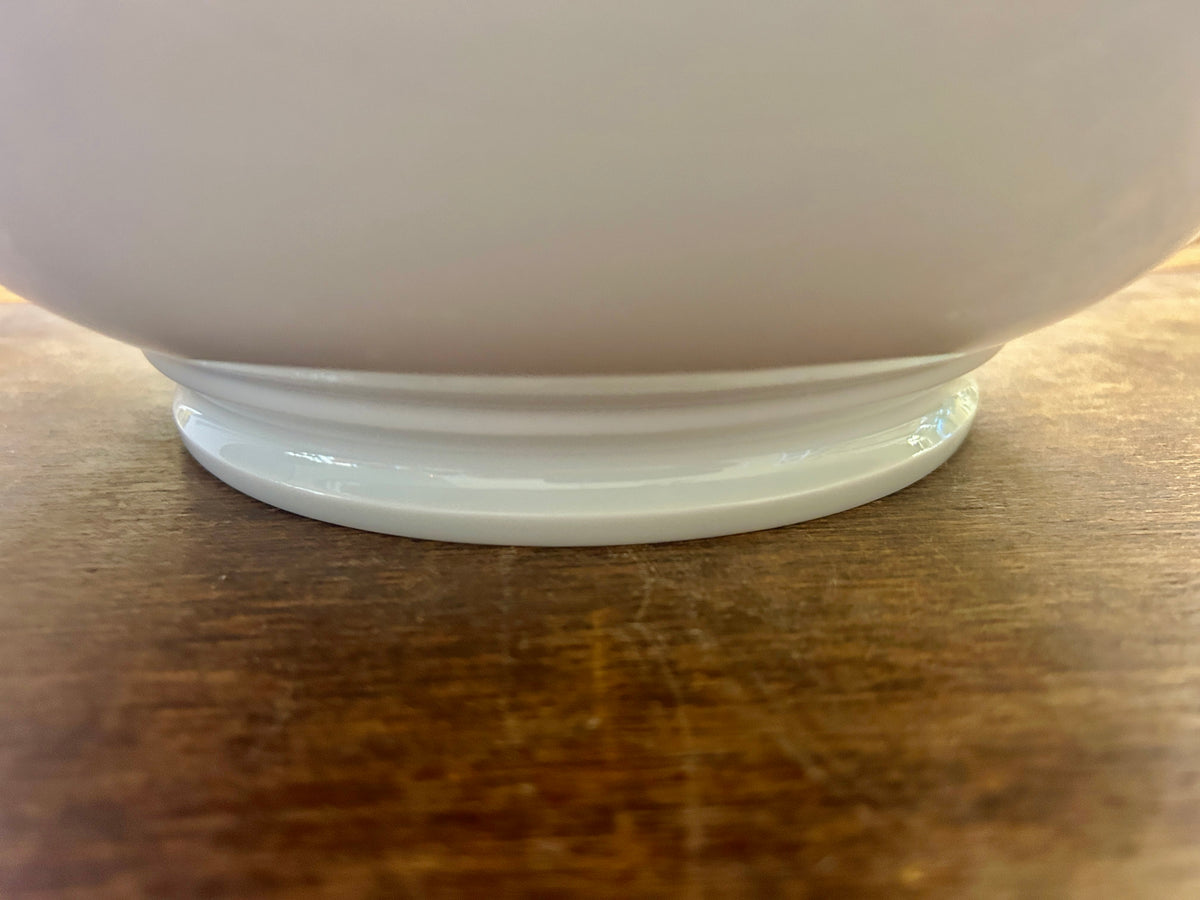 Pillivuyt White Footed Bowl France, 13"